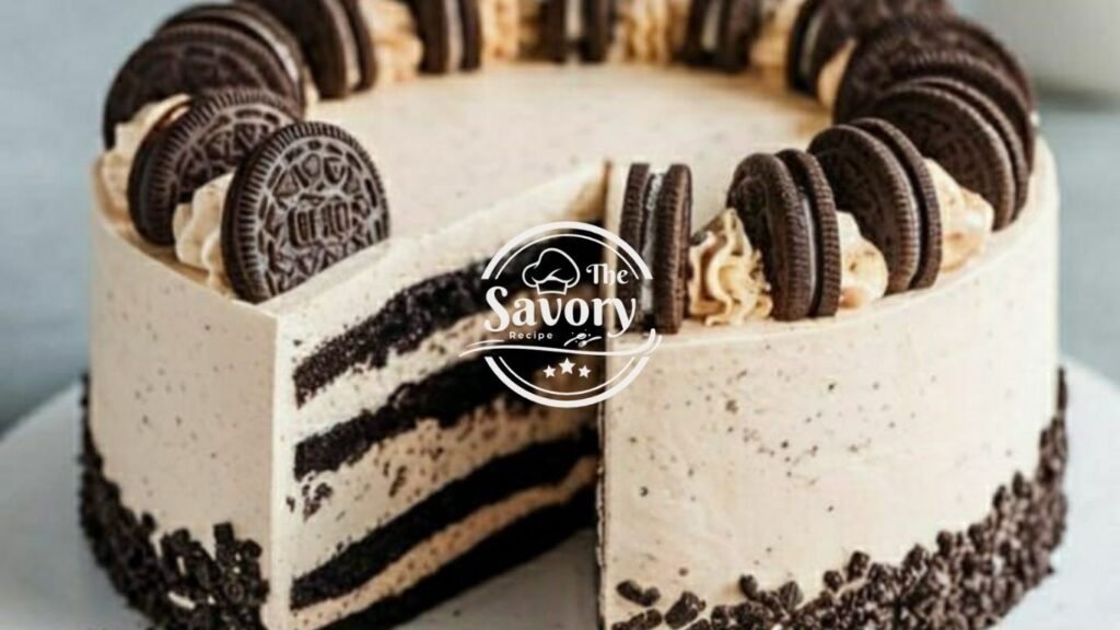 Oreo Ice Cream Cake: (No-Churn + 5-IngredientM...